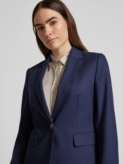 Christian Berg Woman Selection Regular fit blazer met reverskraag Marineblauw - 3