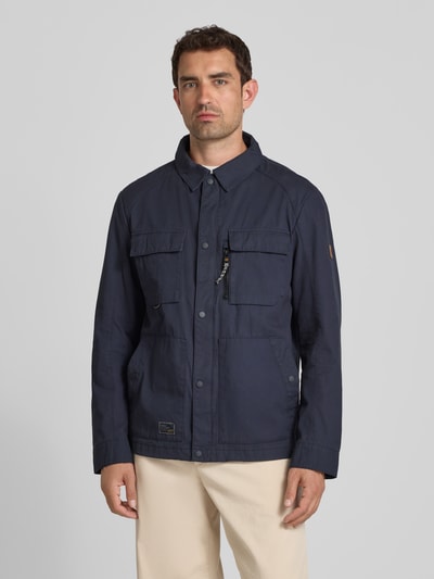 camel active Jacke mit Umlegekragen und Brusttaschen Marine 4
