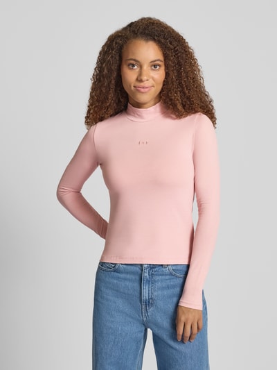 LeGer by Lena Gercke Shirt met lange mouwen en opstaande kraag, model 'Franka' Rosé - 4