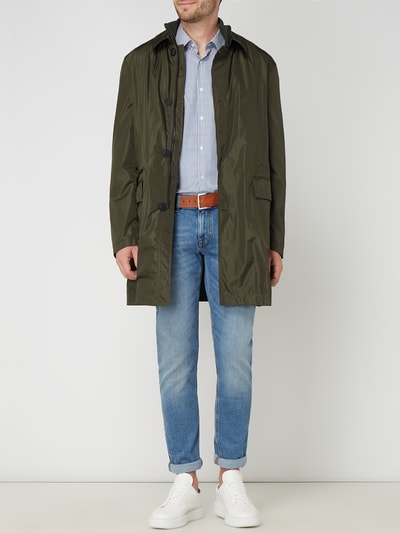 Tommy Hilfiger Trenchcoat mit Umlegekragen  Olivgrün 1
