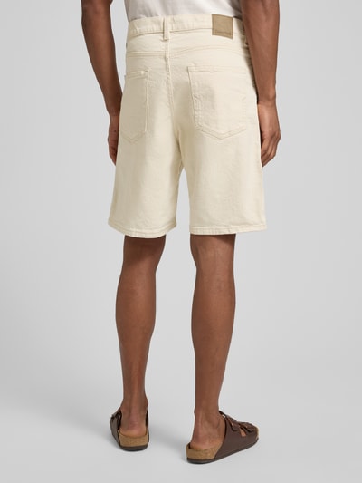 Selected Homme Regular Fit Jeansshorts aus Baumwoll-Mix Modell 'ALEX' Sand 5