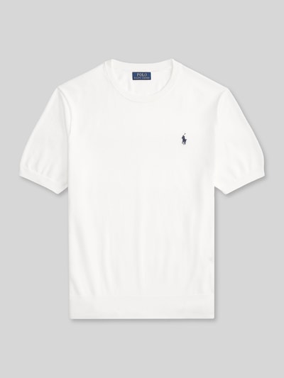 Polo Ralph Lauren Slim Fit T-Shirt aus reiner Baumwolle Weiss 2