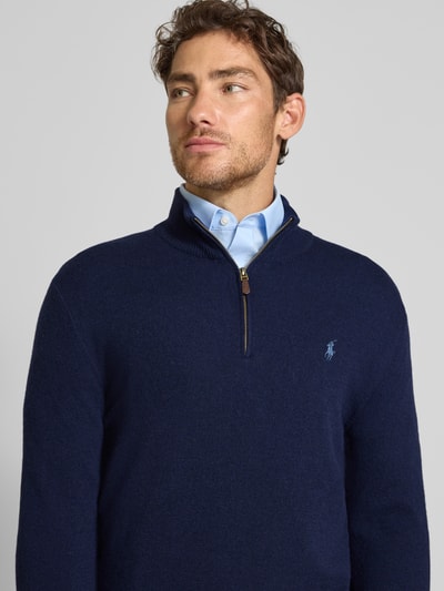 Polo Ralph Lauren Gebreide pullover met ribboorden Marineblauw - 3