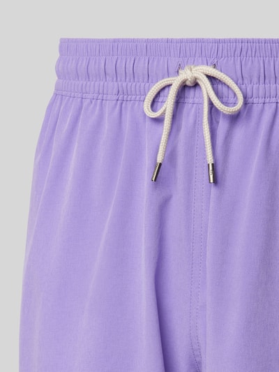 Polo Ralph Lauren Underwear Badehose mit elastischem Bund Modell 'TRAVELER' Violett 2