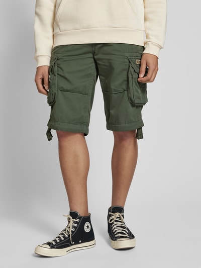 Alpha Industries Bermudas mit Cargotaschen Modell 'JET' Bottle 4