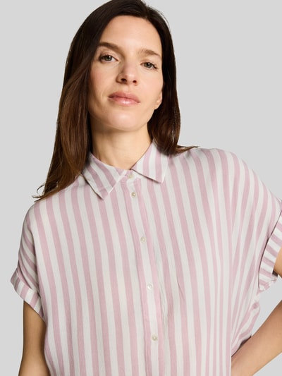 Tom Tailor Regular Fit Bluse aus reiner Viskose  Hellrosa 3