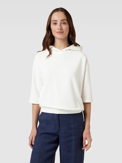 Opus Hoodie met 1/2-mouwen, model 'Geroni' Offwhite - 4