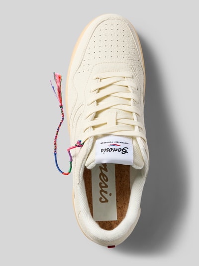Productfoto, Sneaker met logodetail model 'Soley' van Genesis, heren, afgeronde pasvorm, siergarnering, gladde zool, vetersluiting, hakhoogte maat 44: 4 cm, schachthoogte: 7 cm, schachtbreedte: 8 cm