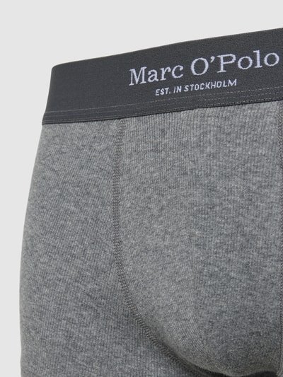 Marc O'Polo Trunks in Ripp-Optik im 2er-Pack Mittelgrau Melange 2