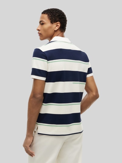 Tommy Hilfiger Regular Fit Poloshirt aus Baumwoll-Mix Marine 5