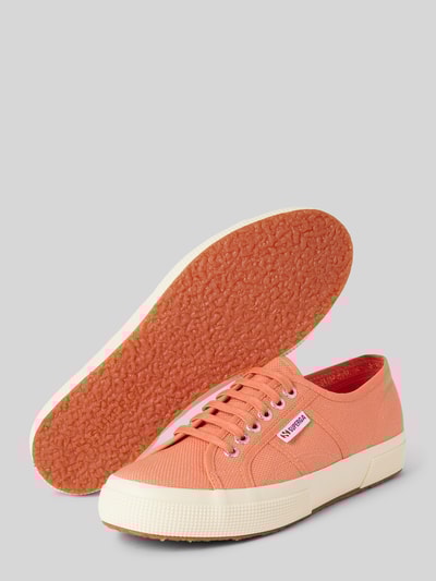 Superga Sneakersy z detalem z logo model ‘2750 COTU CLASSIC’ Morelowy 4
