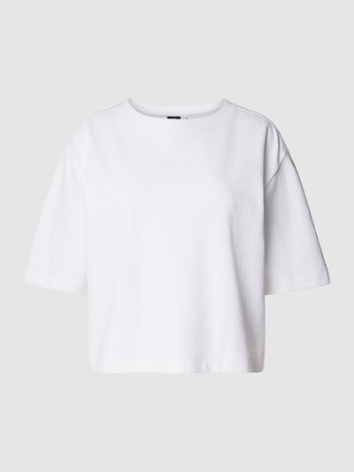 JOOP! T-shirt o kroju oversized z okrągłym dekoltem Biały 2