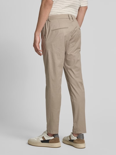 Drykorn Chino mit Bügelfalten Modell 'AJEND' Beige 5