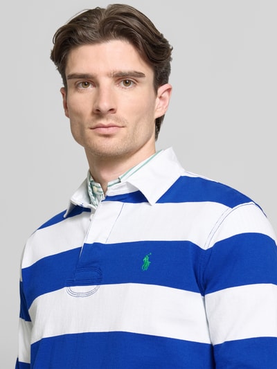 Polo Ralph Lauren Regular Fit Sweatshirt aus reiner Baumwolle Modell 'LS RUGBY M3' Royal 3