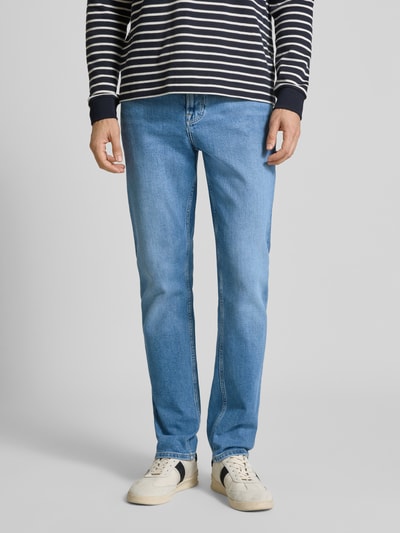 Tommy Hilfiger Straight Fit Jeans aus Baumwoll-Mix Blau 4