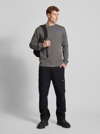 The North Face Sweatshirt met labelprint, model 'GRAPHIC' Antraciet - 1