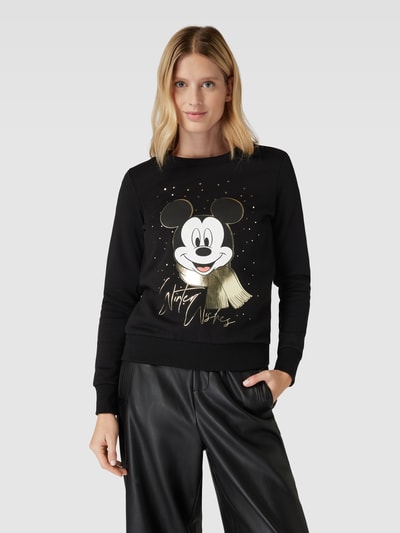Montego Sweatshirt met Disney®-print Zwart - 4