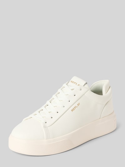 Replay Sneaker met vetersluiting, model 'NOTTING DOUBLE' Wit - 1