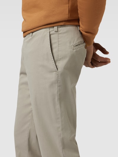 Mmx Spodnie w jednolitym kolorze model ‘LUPUS’ Beżowy 3