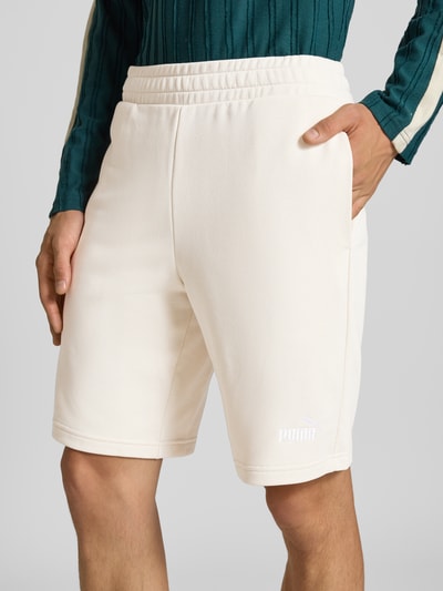 PUMA PERFORMANCE Sweatshorts met elastische band Offwhite - 3