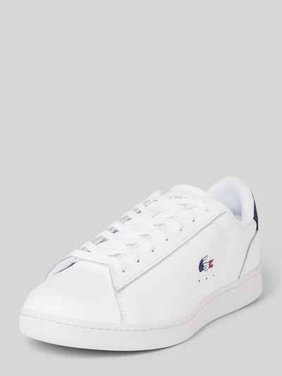 Lacoste Sneakersy z wyhaftowanym logo model ‘CARNABY’ Biały 1