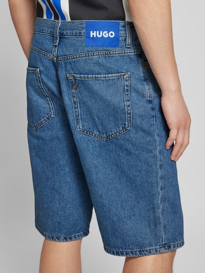 Hugo Blue Korte jeans met 5-pocketmodel Jeansblauw - 3