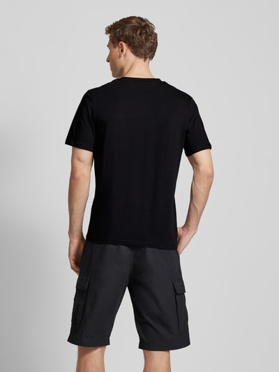 Jack & Jones T-Shirt mit Label-Print Modell 'JOSHUA' Black 5