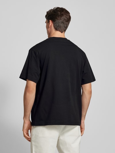 Lacoste T-Shirt mit Rundhalsausschnitt Black 5