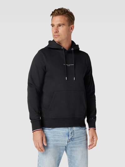 Tommy Hilfiger Hoodie mit Känguru-Tasche Black 4