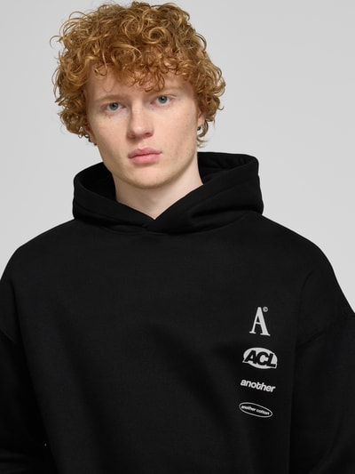 ANOTHER COTTON LAB Oversized hoodie met capuchon Zwart - 3