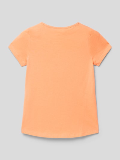 s.Oliver RED LABEL T-shirt met motiefprint Oranje - 3