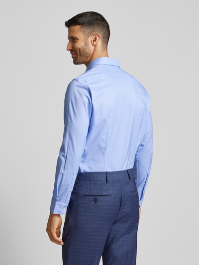 Jake*s Regular Fit Business-Hemd mit Kentkragen Bleu 5