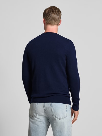 Christian Berg Men Strickpullover aus Wolle-Kaschmir-Mix Marine 5