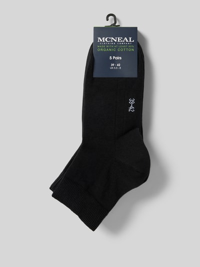 MCNEAL Socken mit Label-Detail im 5er-Pack Black 3