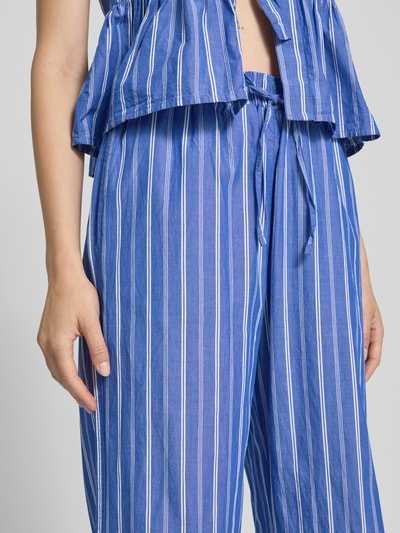 Gina Tricot Stoffhose mit elastischem Bund Bleu 3