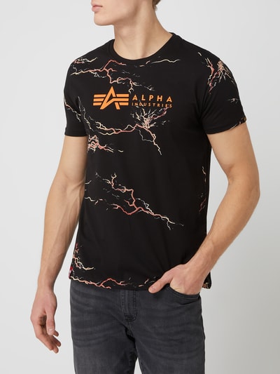 Alpha Industries T-Shirt aus Baumwolle  Black 4