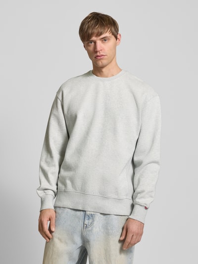 Levi's® Sweatshirt mit Rundhalsausschnitt Hellgrau Melange 4