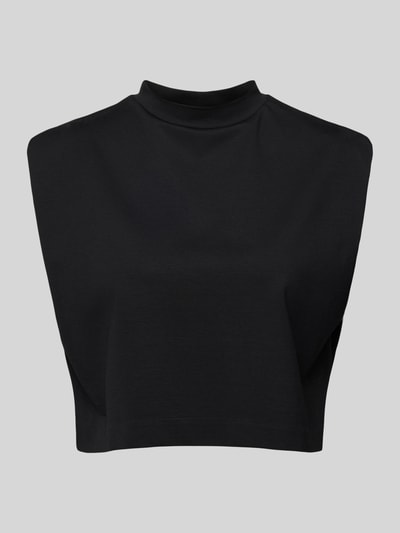 Drykorn Ärmelloses Top mit Turtleneck Modell 'NAVINA' Black 2