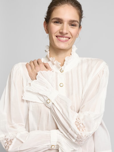 FARM RIO Overhemdblouse met knoopsluiting Offwhite - 3