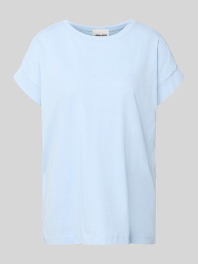 ARMEDANGELS Loose Fit T-Shirt aus reiner Baumwolle Modell 'IDAARA' Hellblau 1