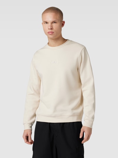 Balr. Regular fit sweatshirt met labeldetail Offwhite - 4