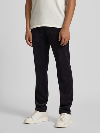 Mmx Corduroy broek, model 'Lupus' Marineblauw - 4