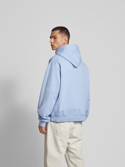 Marni Hoodie mit Label-Detail Bleu 5