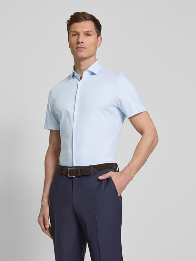 OLYMP Level Five Slim Fit Businesshemd mit 1/2-Arm Bleu 4