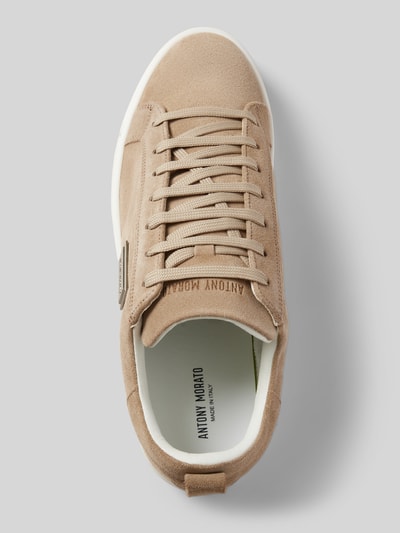 Antony Morato Sneaker aus Leder mit Label-Detail Camel 3