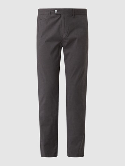 Brax Straight fit chino met stretch, model 'Everest' Antraciet - 2