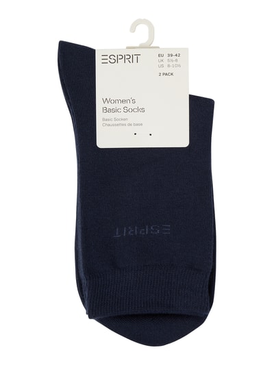 Esprit Socken mit Stretch-Anteil im 2er-Pack  Marine 2