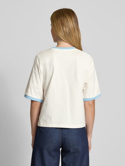 Vero Moda Relaxed Fit T-Shirt aus reiner Baumwolle Modell 'TOVA' Weiss 5