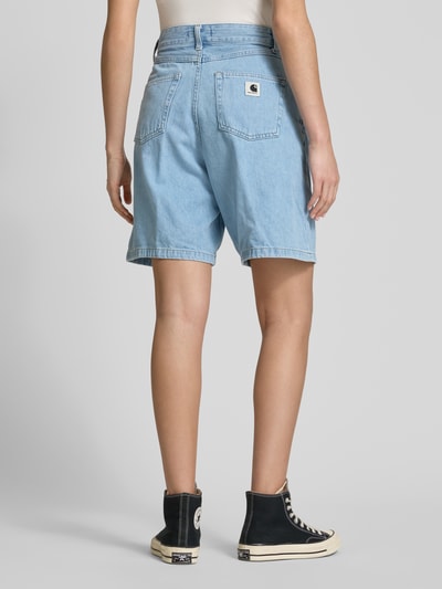 Carhartt Work In Progress Loose fit korte jeans met steekzakken, model 'Alta' Jeansblauw - 5