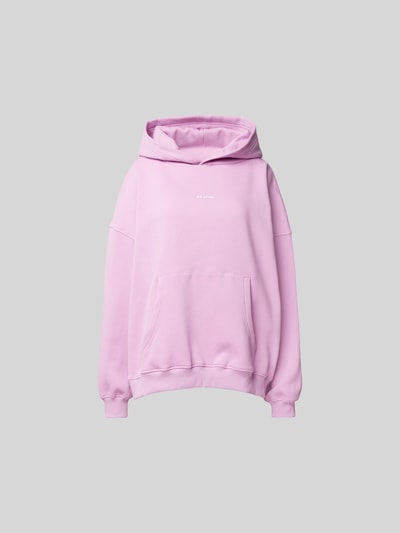 OH APRIL Oversized Hoodie aus Baumwoll-Mix Lila 2